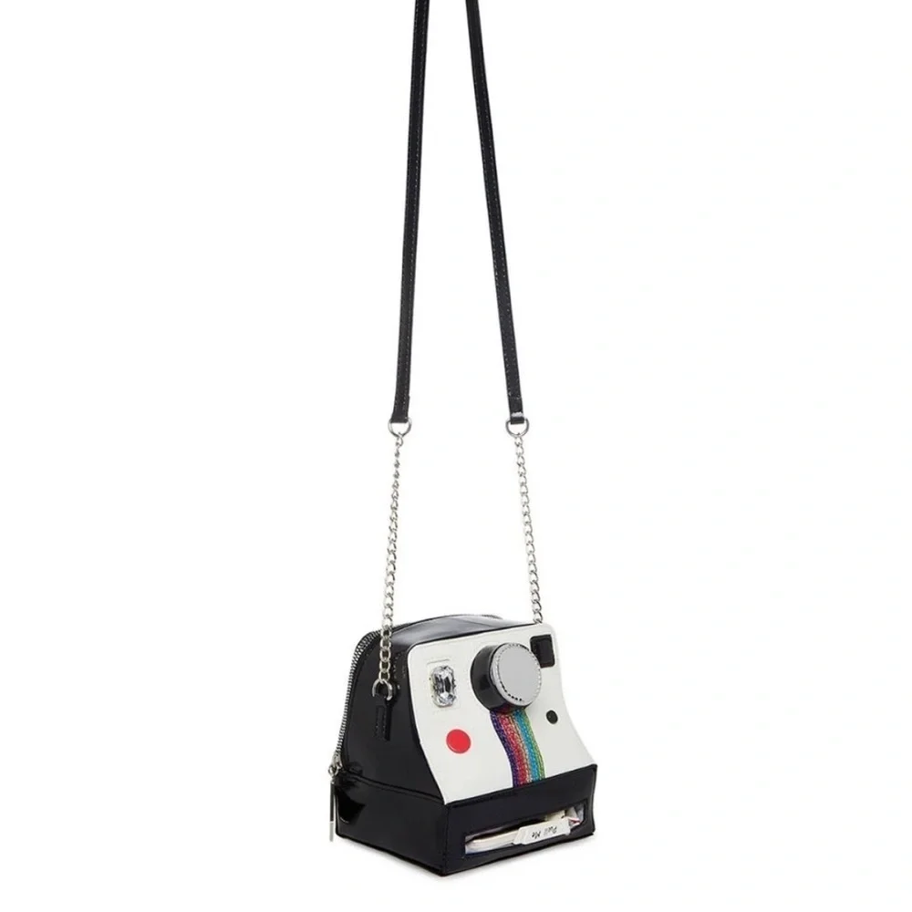 NWT Betsey Johnson Kitsch Oh Snap Crossbody Bag Polaroid Camera BJ32965N